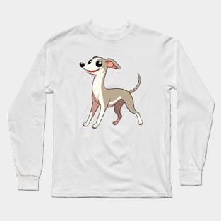 Italian Greyhound excited Long Sleeve T-Shirt